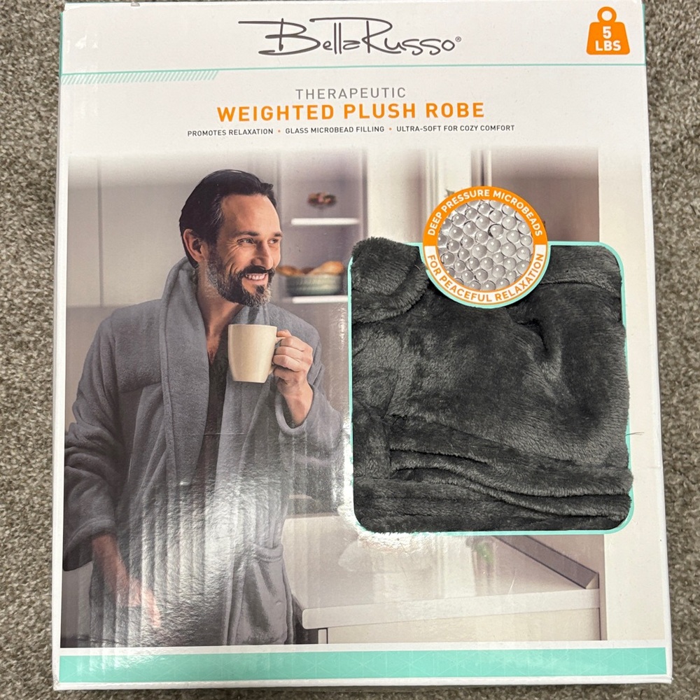 Bella Russo Weighted Plush Robe